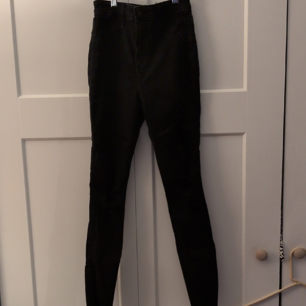 Hollister Black High-Rise Jean Leggings